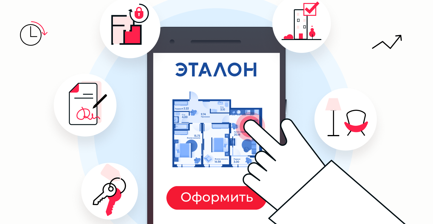 От выбора до приемки: компания Эталон выстроила бесшовный процесс дистанционной продажи квартир с сервисами Profitbase