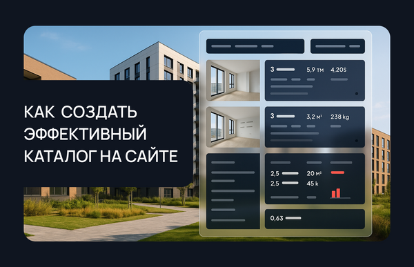 Как девелоперу создать эффективный каталог на сайте и увеличить конверсию